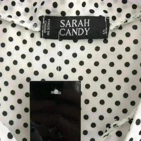 Sarah Candy Sleeveless Blouse Size S - Picture 3 of 4